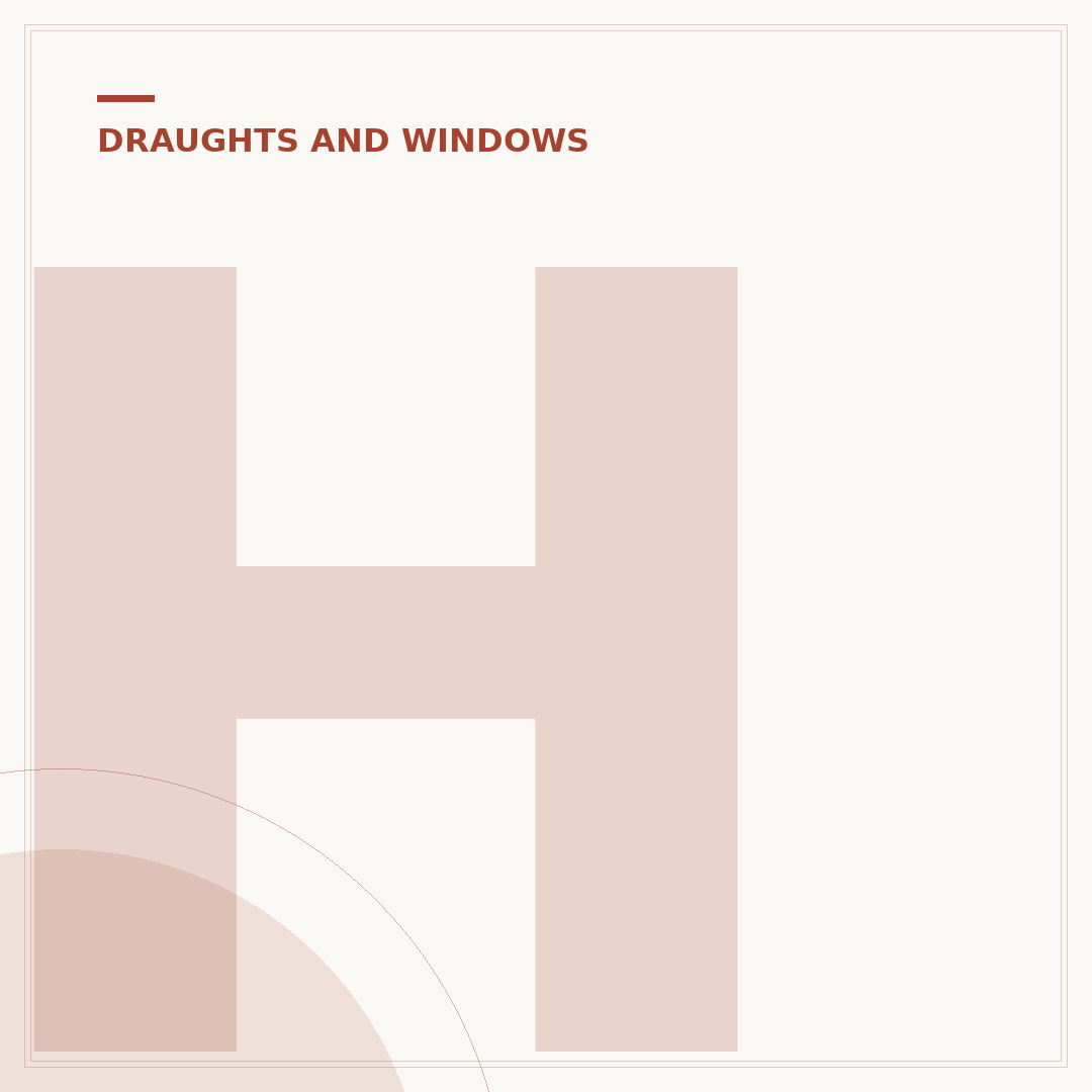 How to Adjust UPVC Windows to Stop Draughts