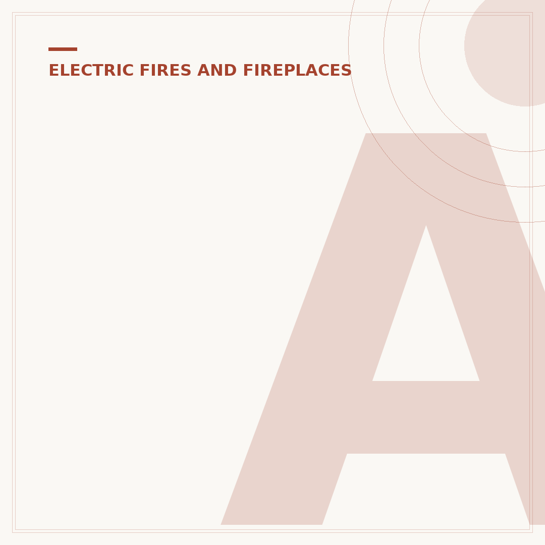 Amberglo Electric Fire