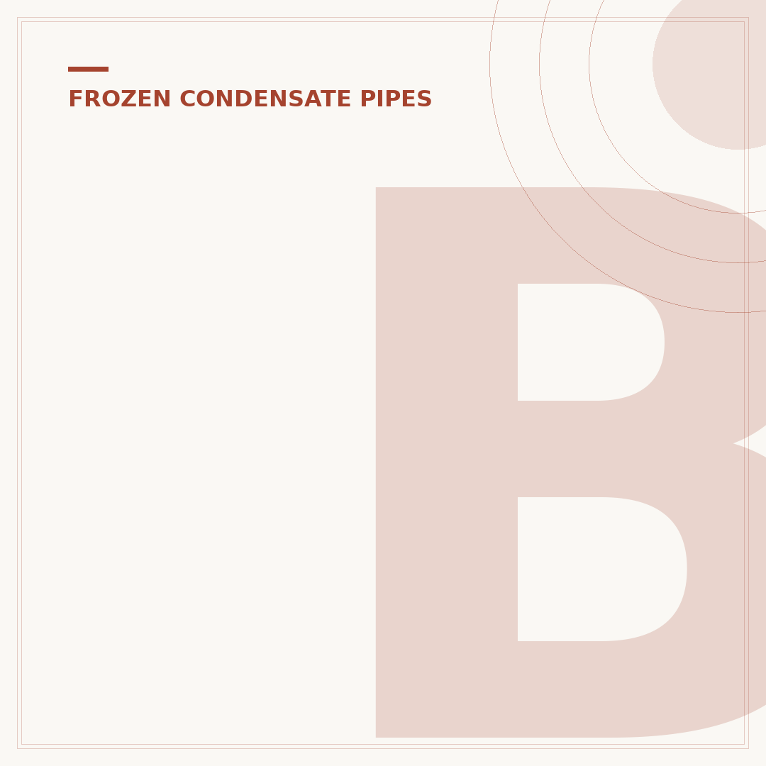 Boiler Condensate Pipe Blocked: What to Check