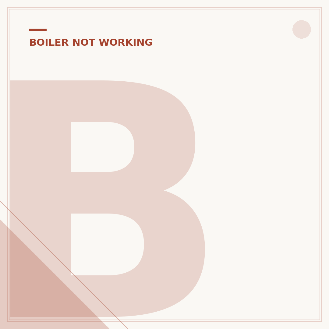 Boiler Not Turning Off? Common Causes & Checks