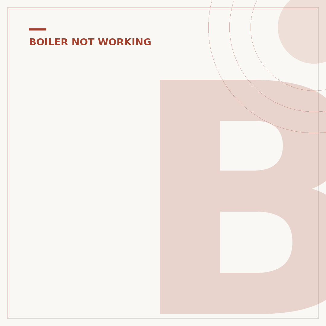 Boiler Timer Not Working? What to Check First