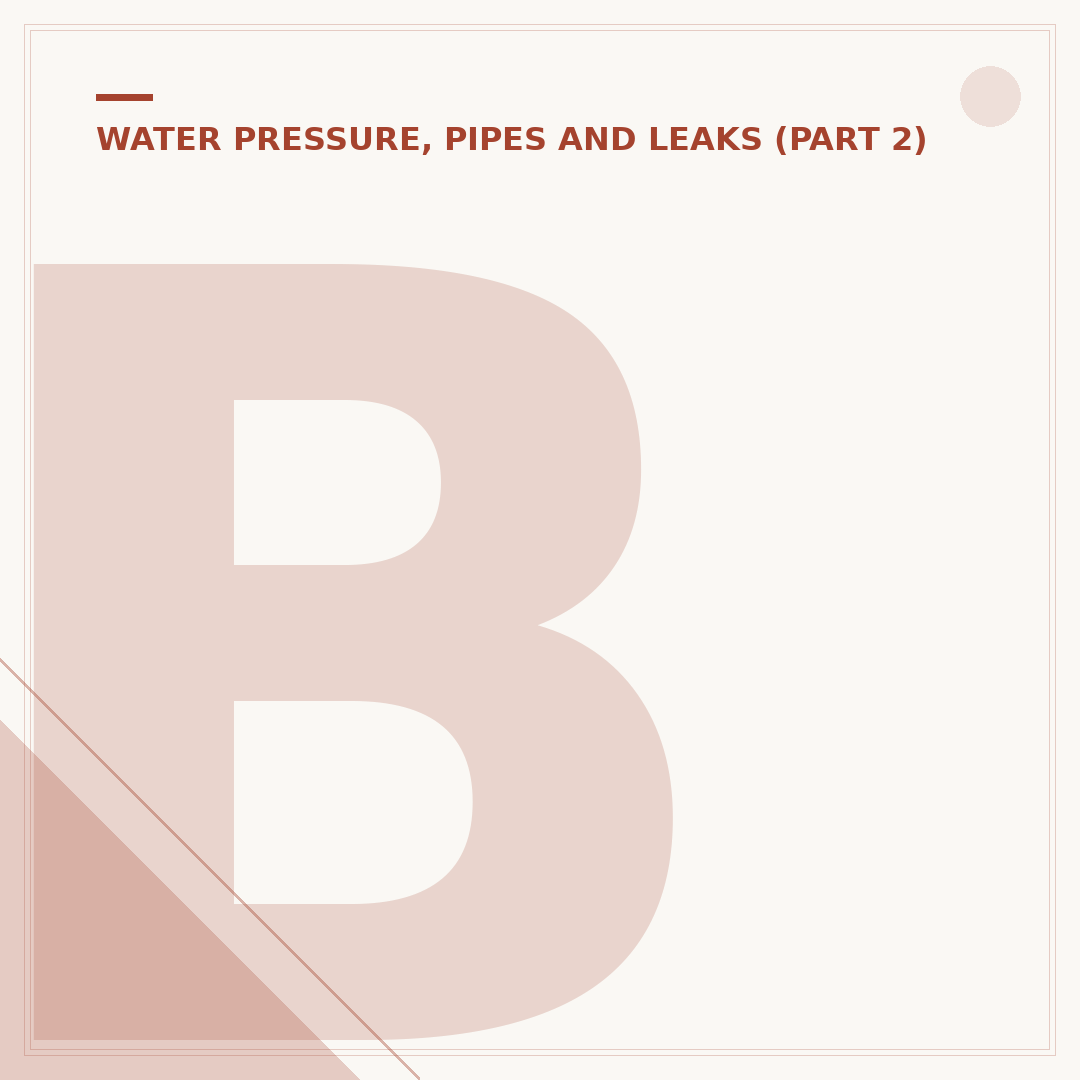 Burst Water Pipe Holland Park: What To Do Now