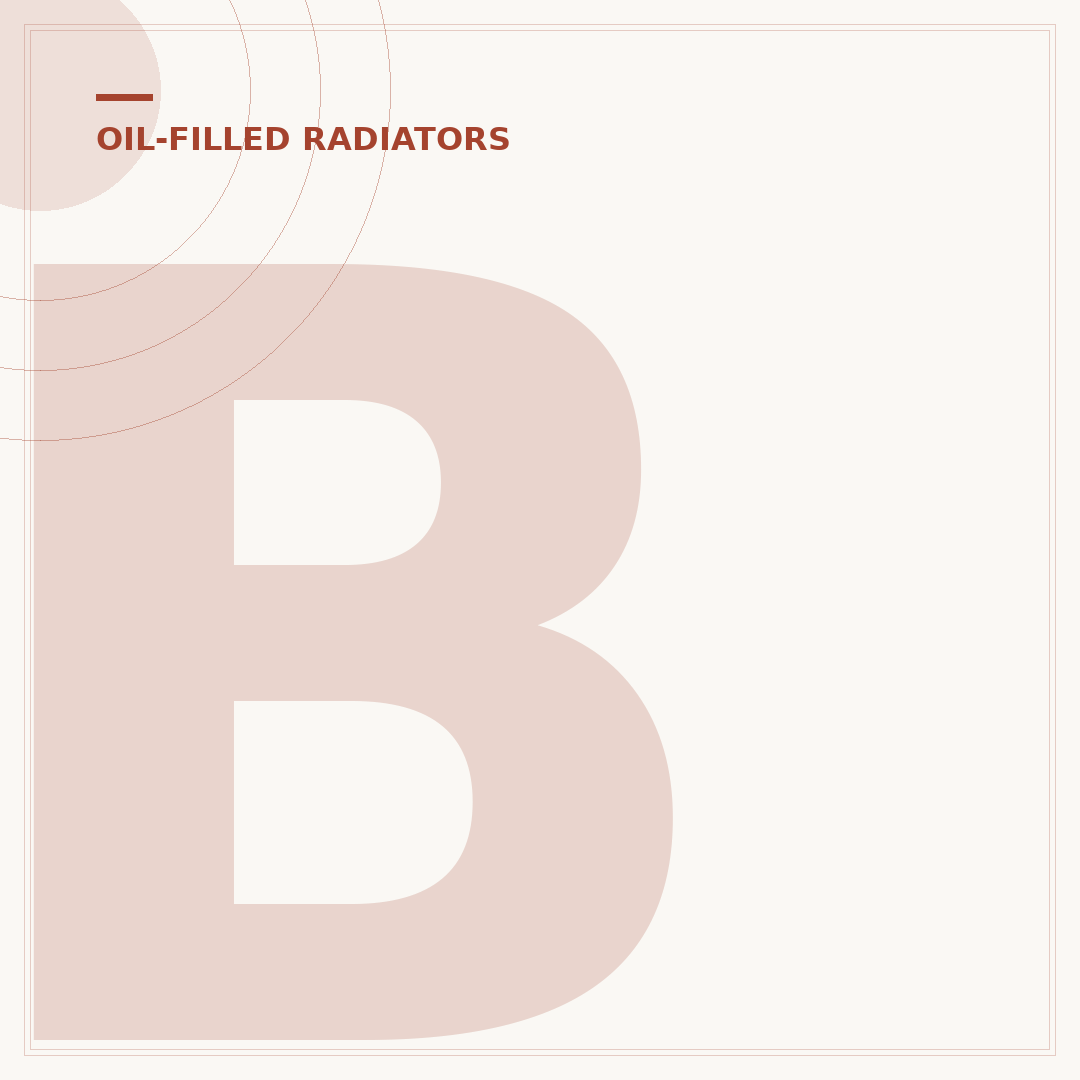 Bush Oil Filled Radiator: Affordable Warmth