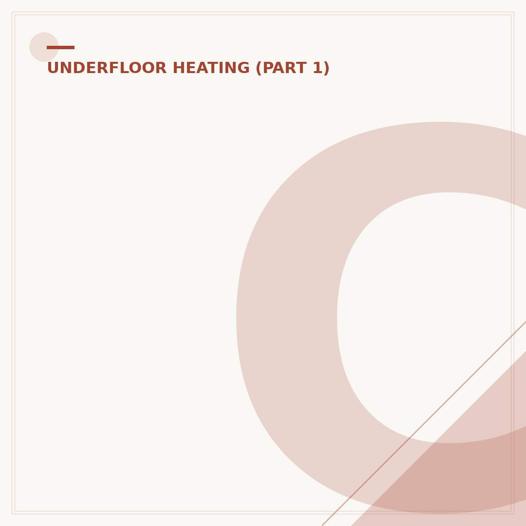 Carpet Underlay for Underfloor Heating: Affordable Choices