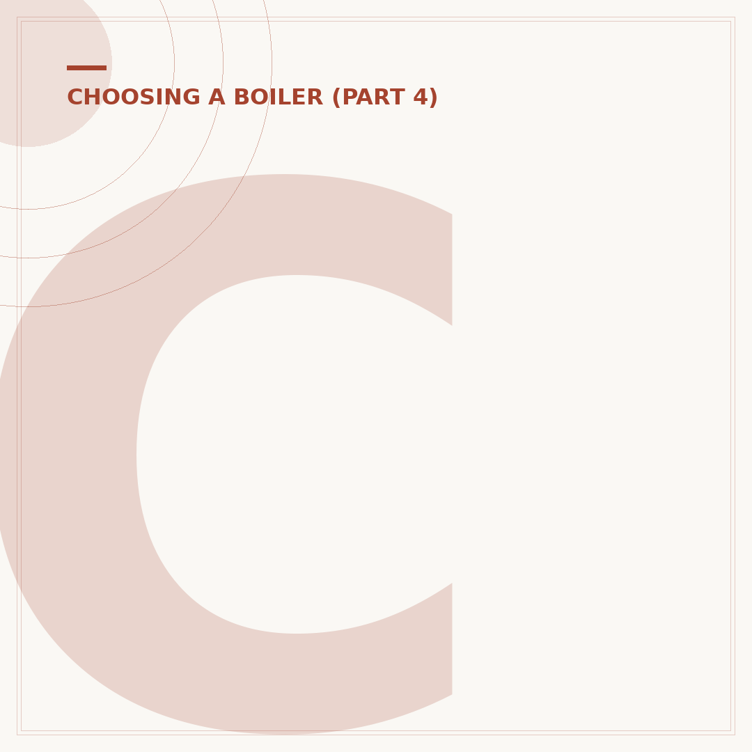Combi Boiler Size Chart: Finding Your Home's Ideal Output