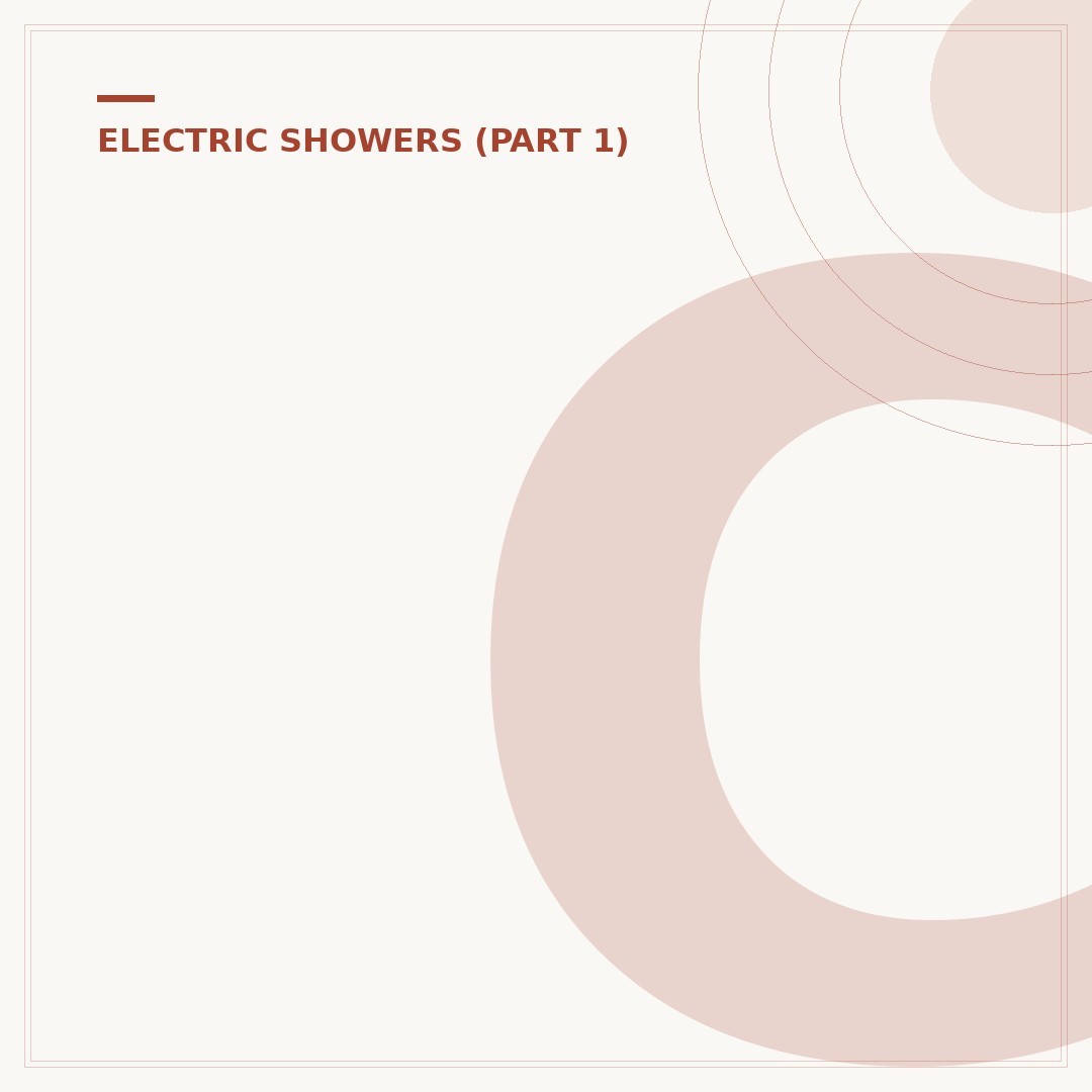 Concealed Electric Shower: What You Need To Know