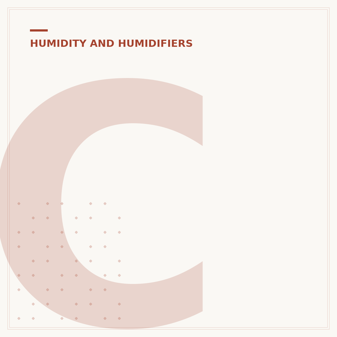 Correct Humidity Levels in Your House