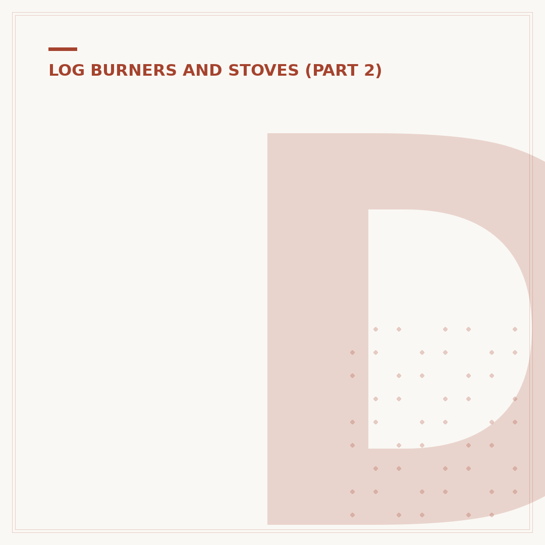 Derwent Multi Fuel Stove: Warmth and Efficiency