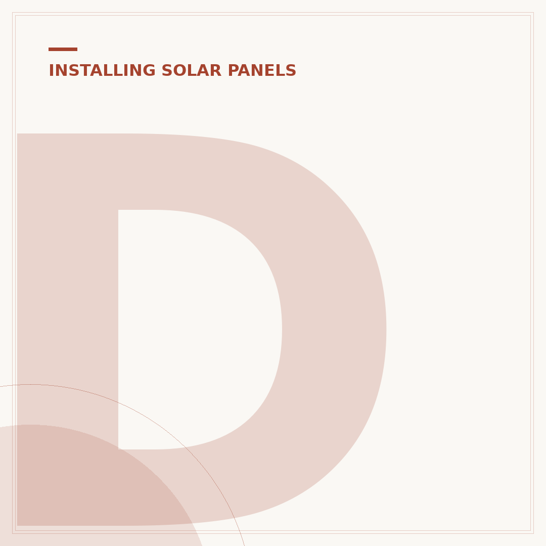 Do It Yourself Solar Panel Installation