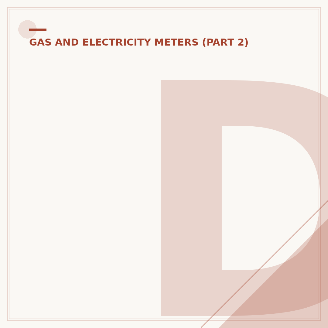 Domestic Gas Meter Installation: What You Need To Know