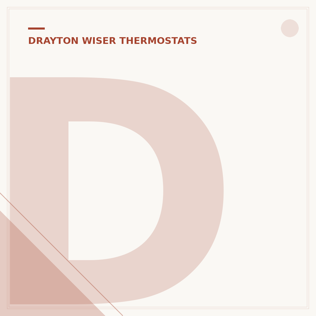 Drayton Heating Controls Explained