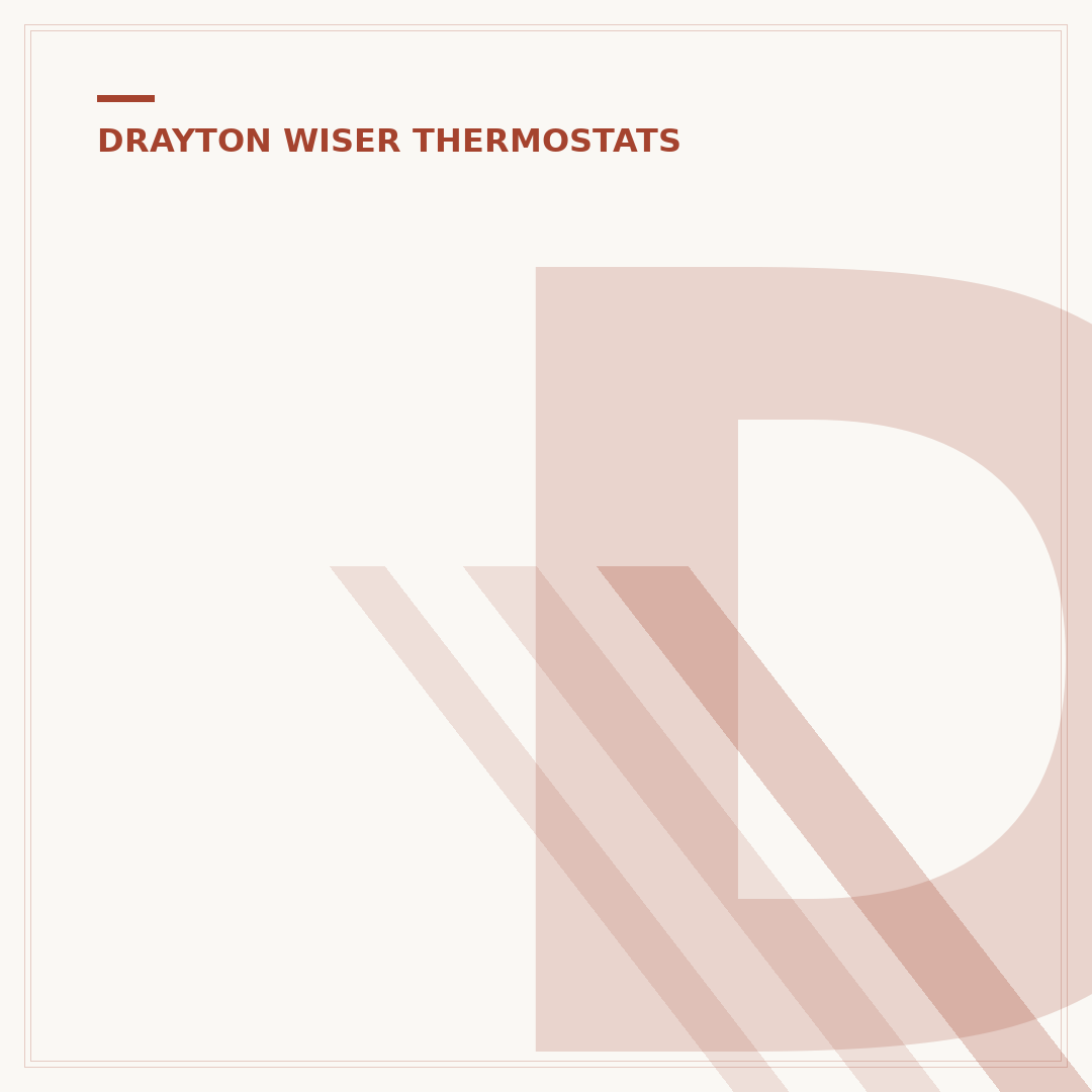 Drayton Wireless Thermostat Explained