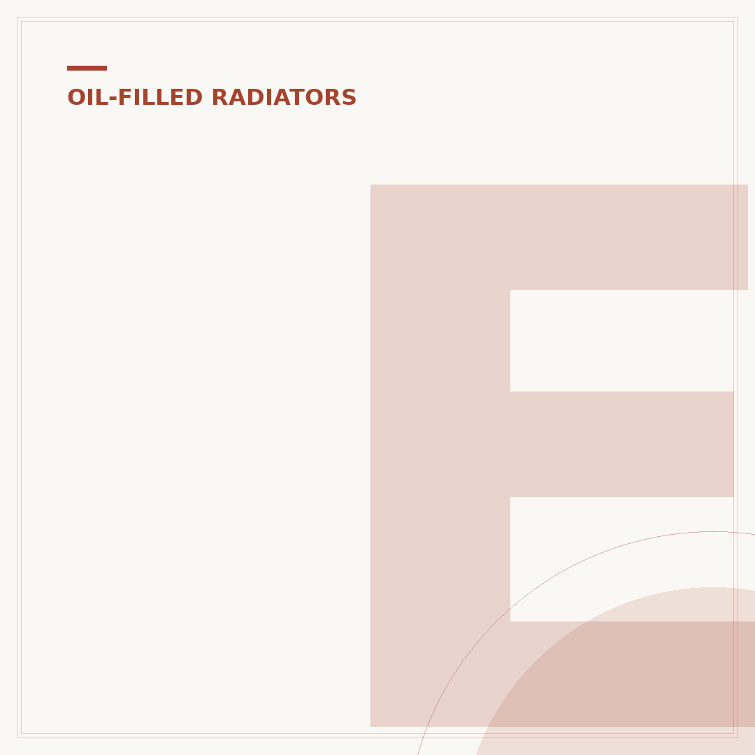 Economy Oil Filled Radiator: Affordable Home Heating