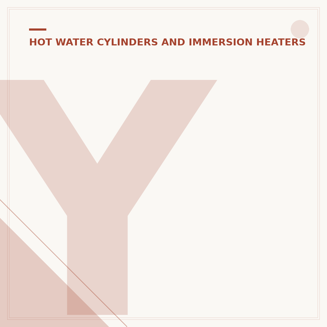 Your Electric Hot Water Cylinder: Keeping Costs Down