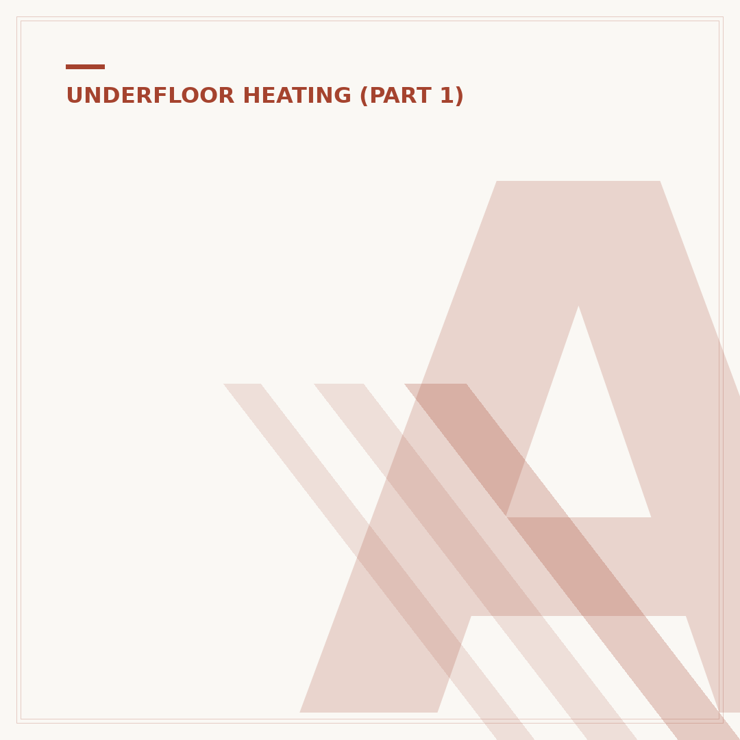 Affordable Electric Subfloor Heating Systems Explained