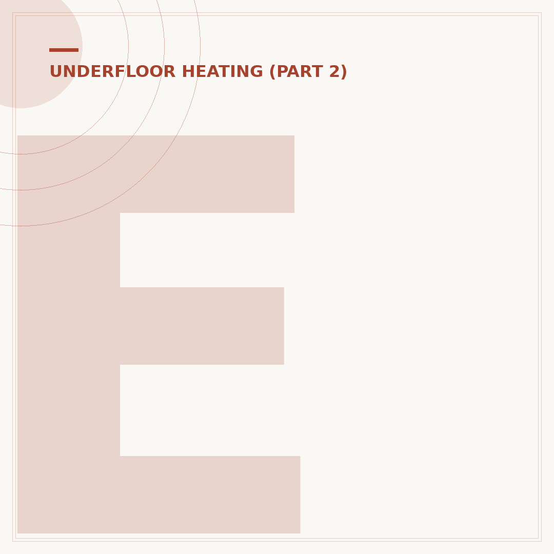 Electric Underfloor Heating for Laminate Floors