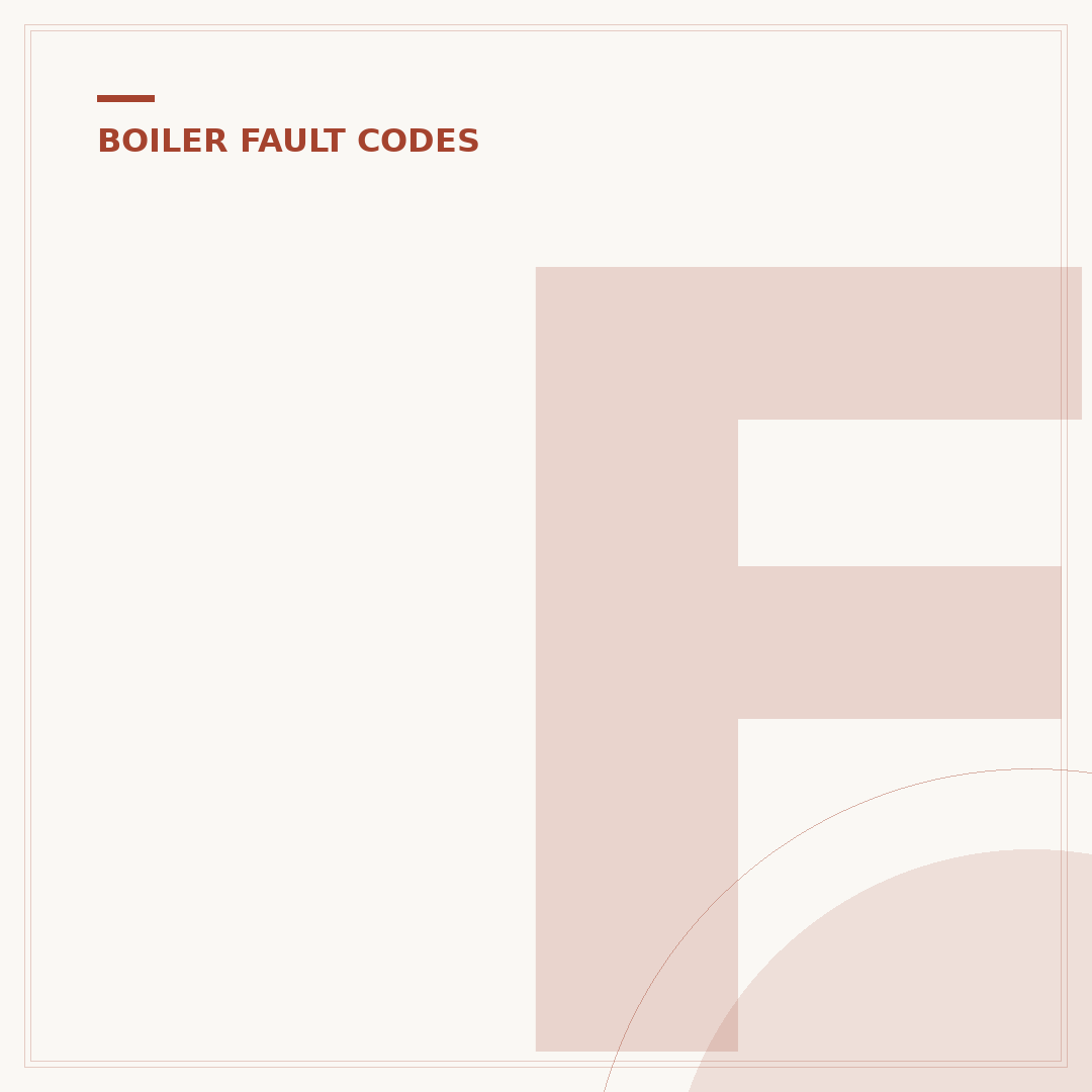 F3 Boiler Fault: What It Means and How to Fix It