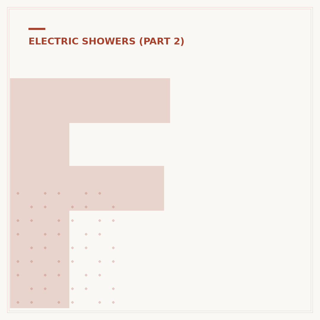 Fitting a Power Shower Affordably