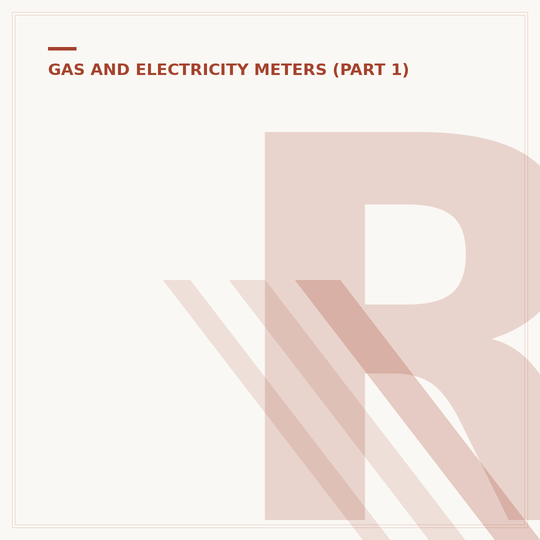 Reading a Gas Meter