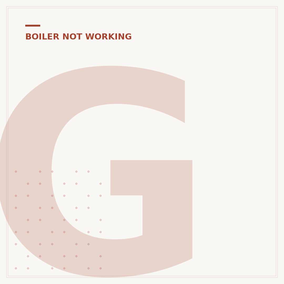 Glow-worm Boiler Reset Button: When and How to Use It