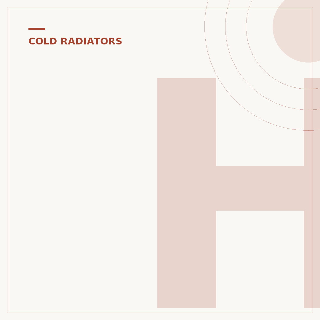 Heating On But All Radiators Cold