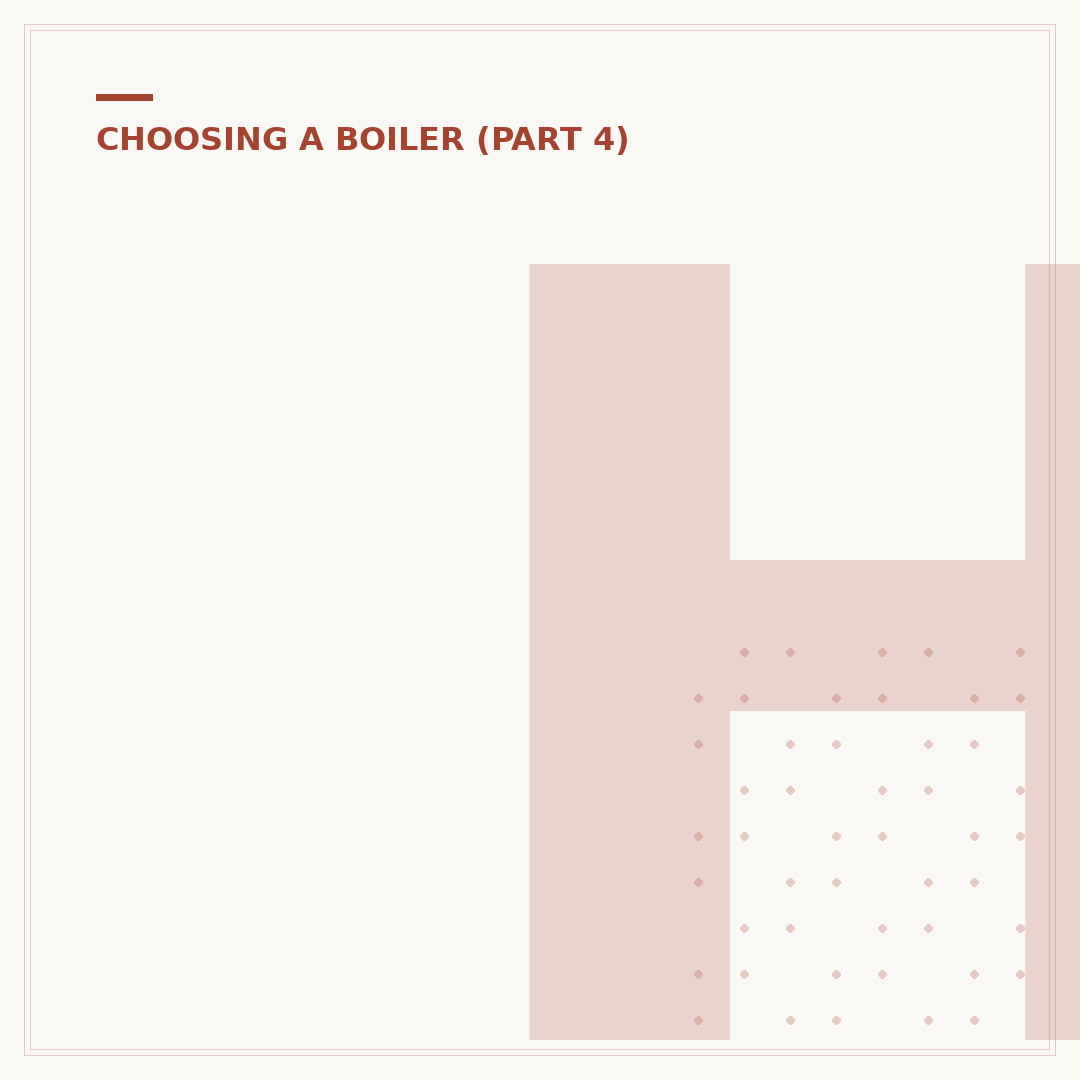 High Efficiency Boiler: Save Money on Heating
