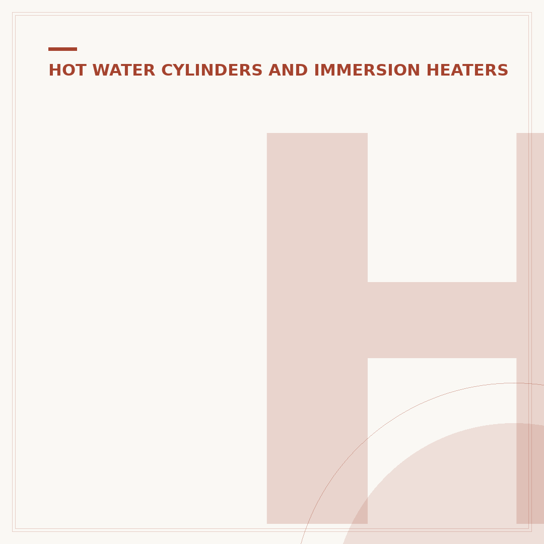 Hot Water Cylinder Sizes: What You Need to Know