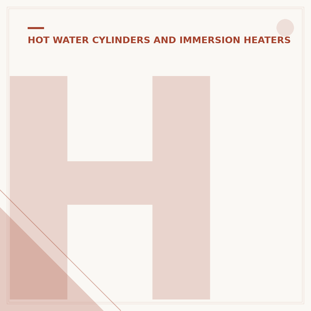 Hot Water Cylinder: Affordable Options & What to Check