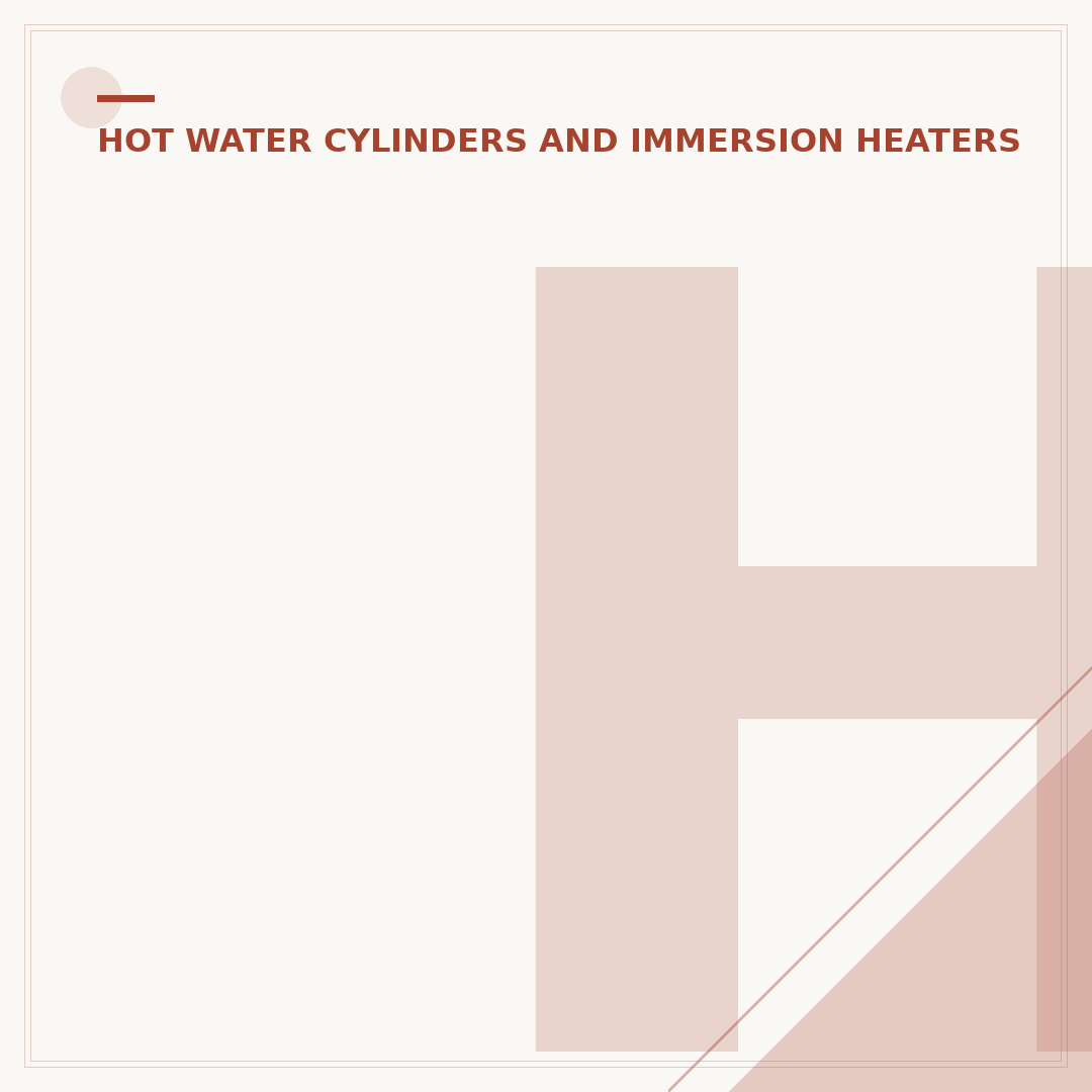 Hot Water Tank Thermostat