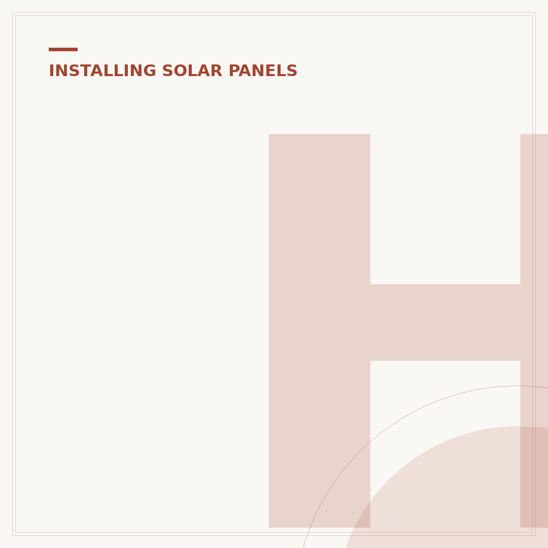 How Solar Panels Are Fixed to Your Roof