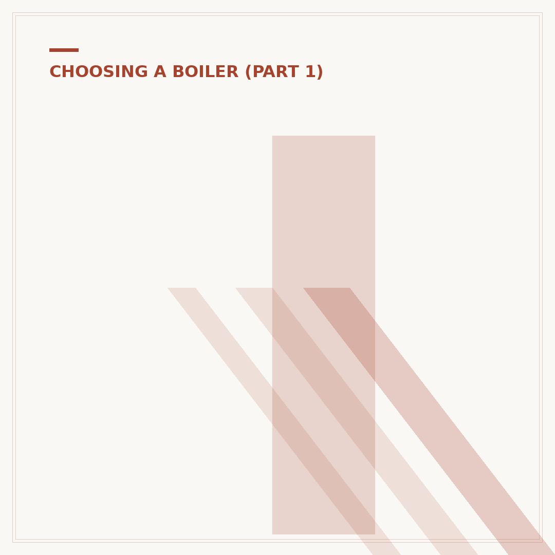 Ideal System Boiler: What to Know