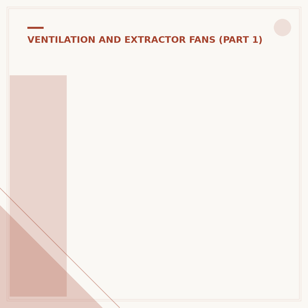 In Line Extractor Fan: Quiet, Efficient Ventilation