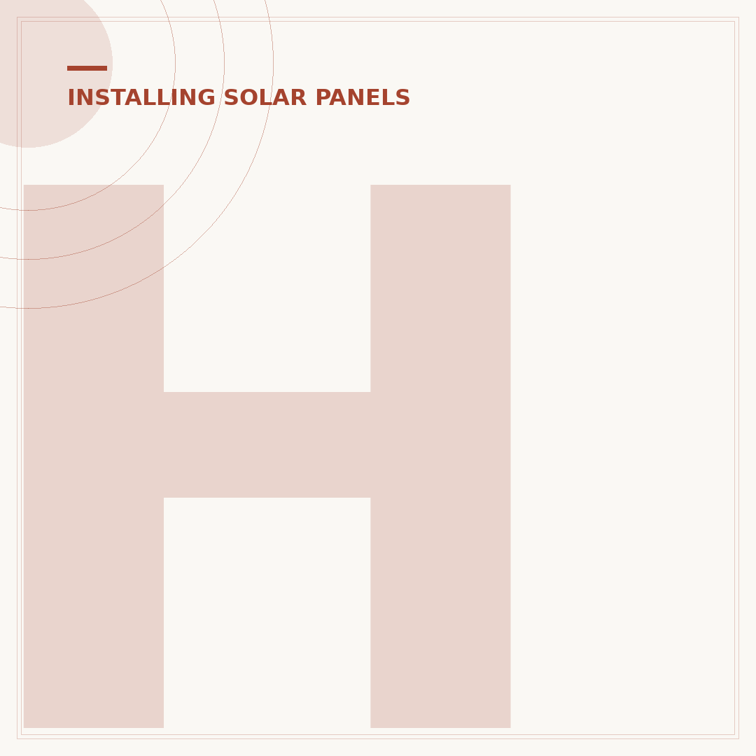 How to Install Solar Panels at Home
