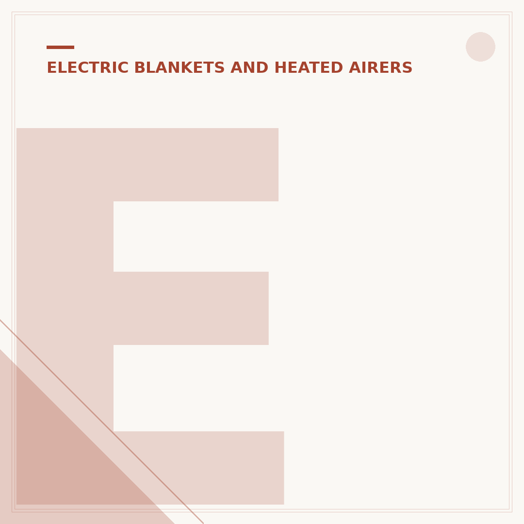 Electric Blanket for a King Size Bed