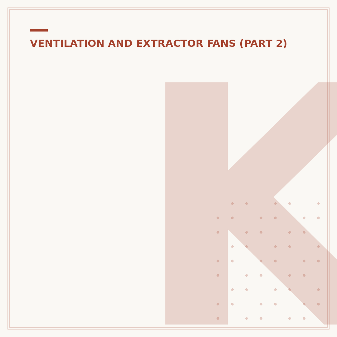 Kitchen Extractor Fan Types: Choose Yours Affordably