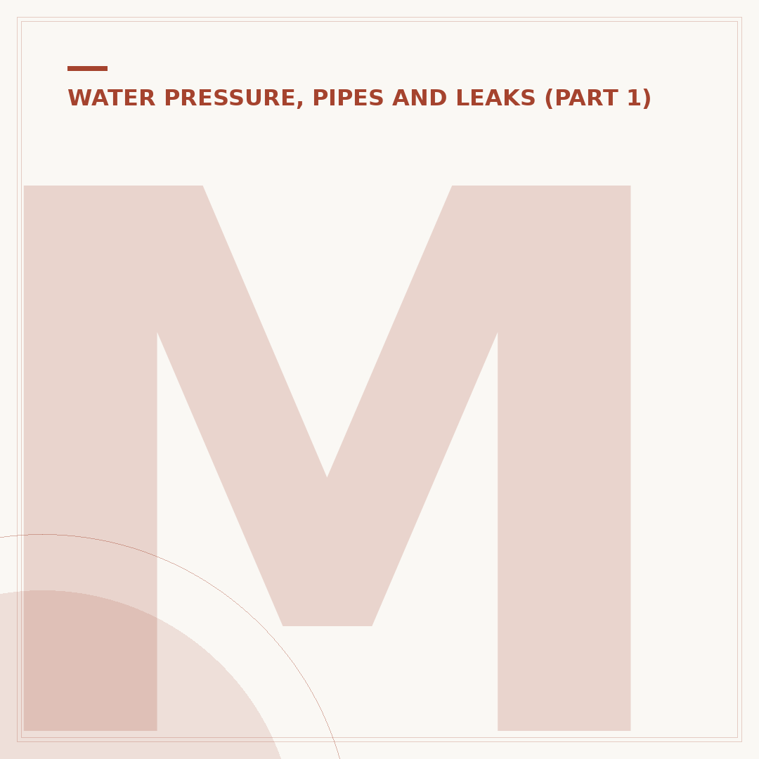 Mains Water Pressure: Understanding and Improving Yours