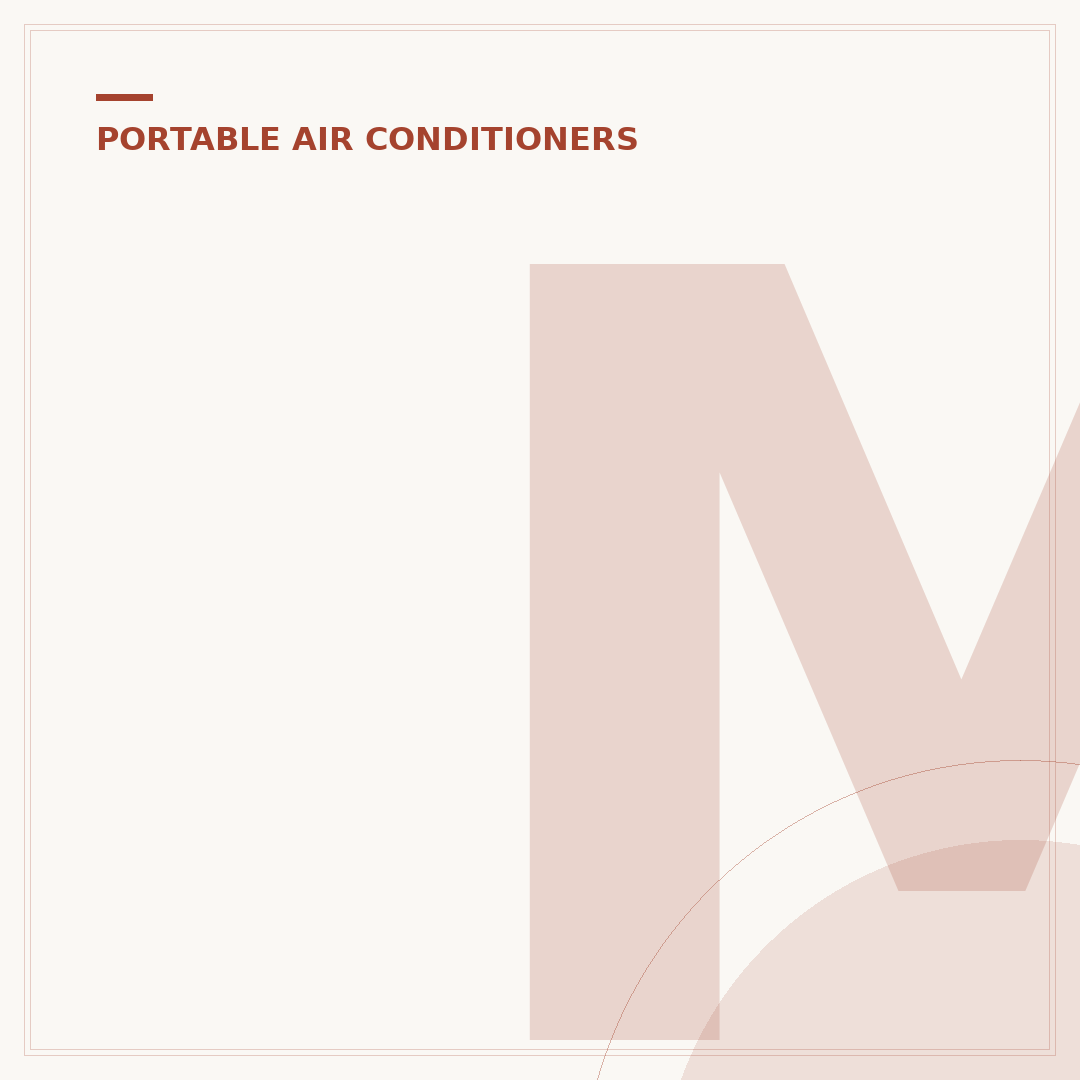 MeacoCool MC Series Pro 9000 BTU Portable Air Conditioner