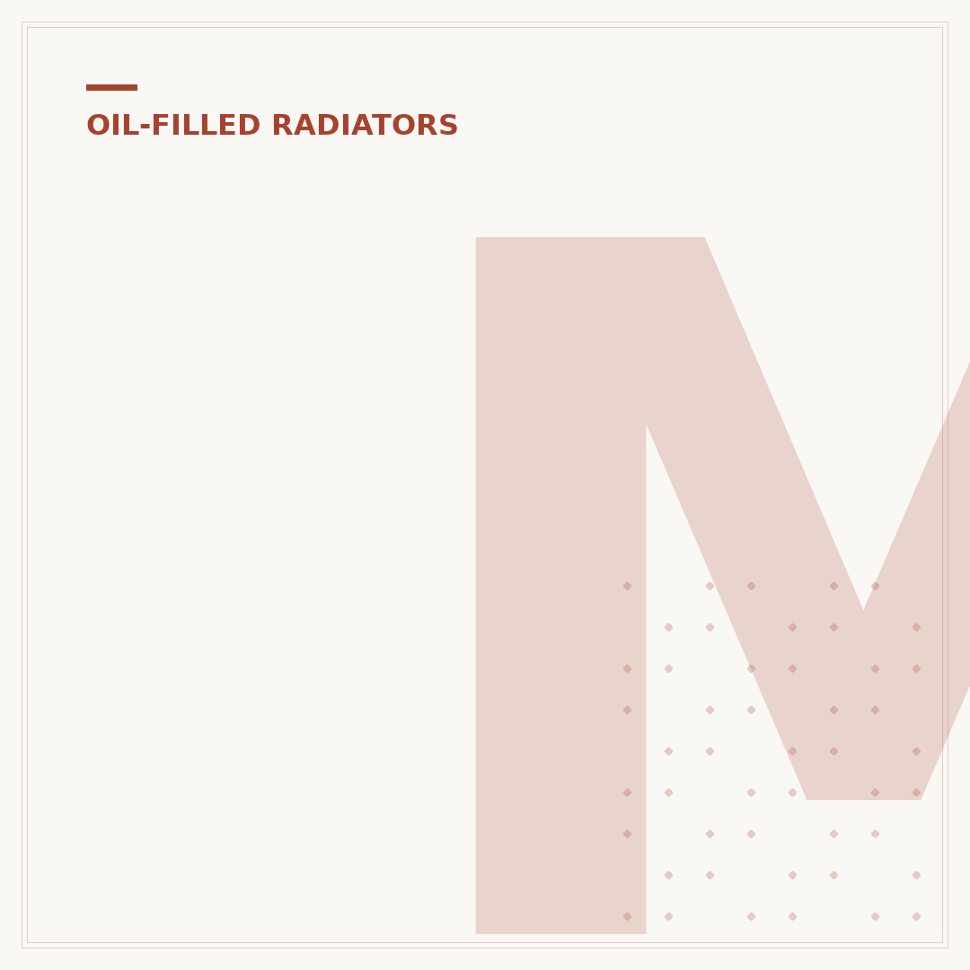 Mini Oil Filled Radiator: Affordable Room Heating