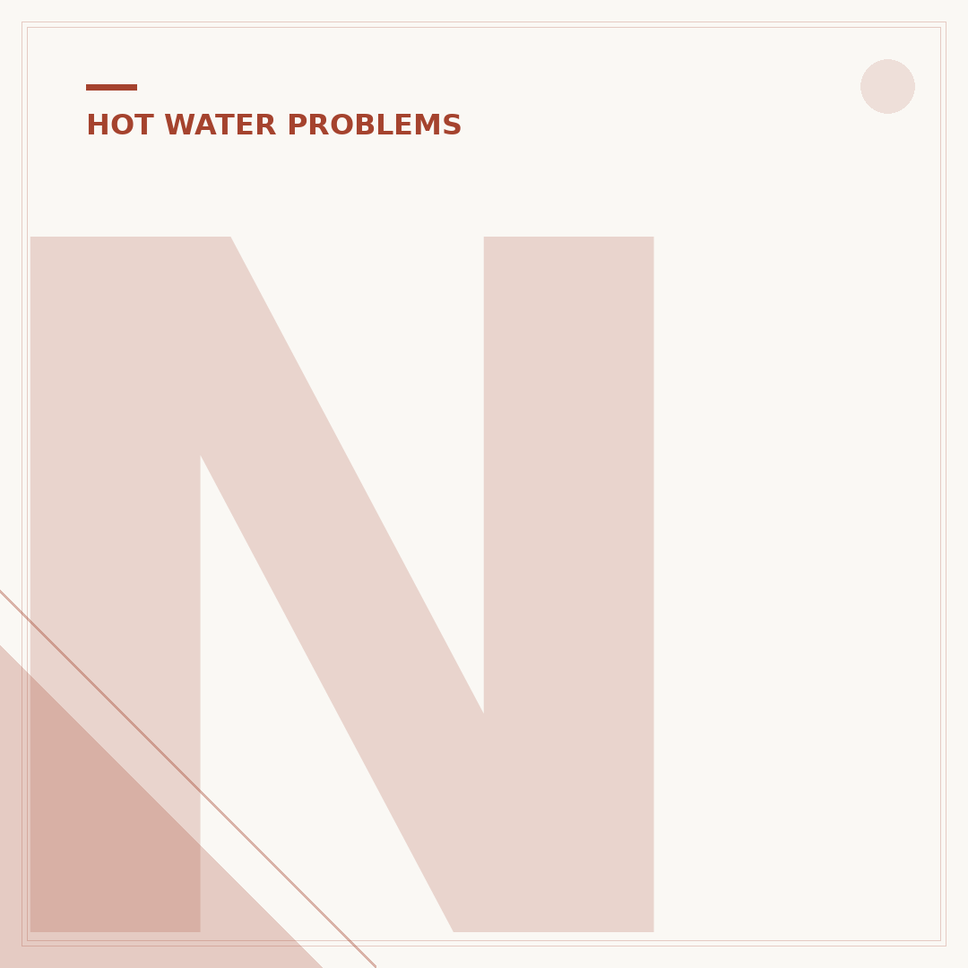 No Water Coming Out of Hot Water Faucet
