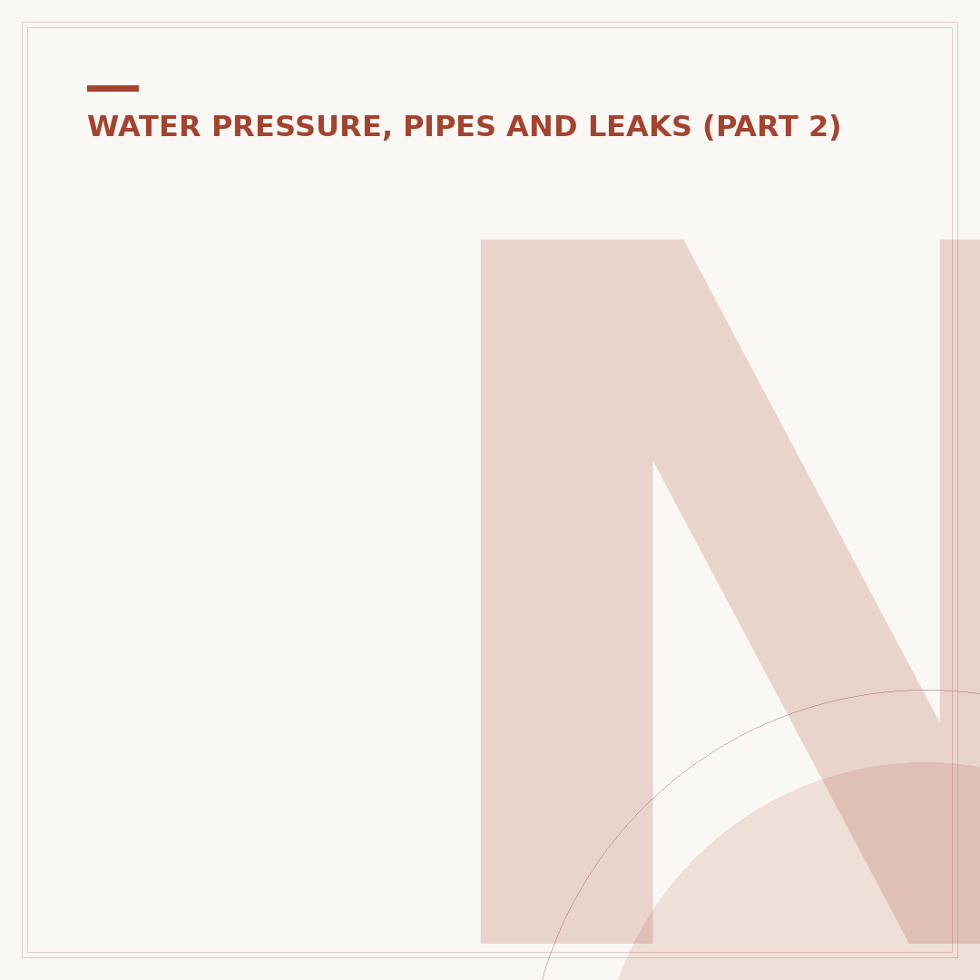 No Water Pressure At Home? What To Check