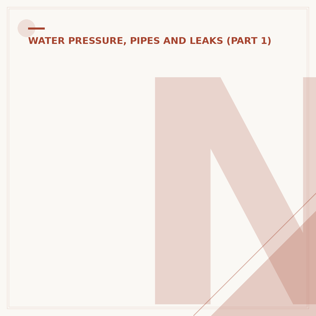 No Water Pressure in House? What to Check First
