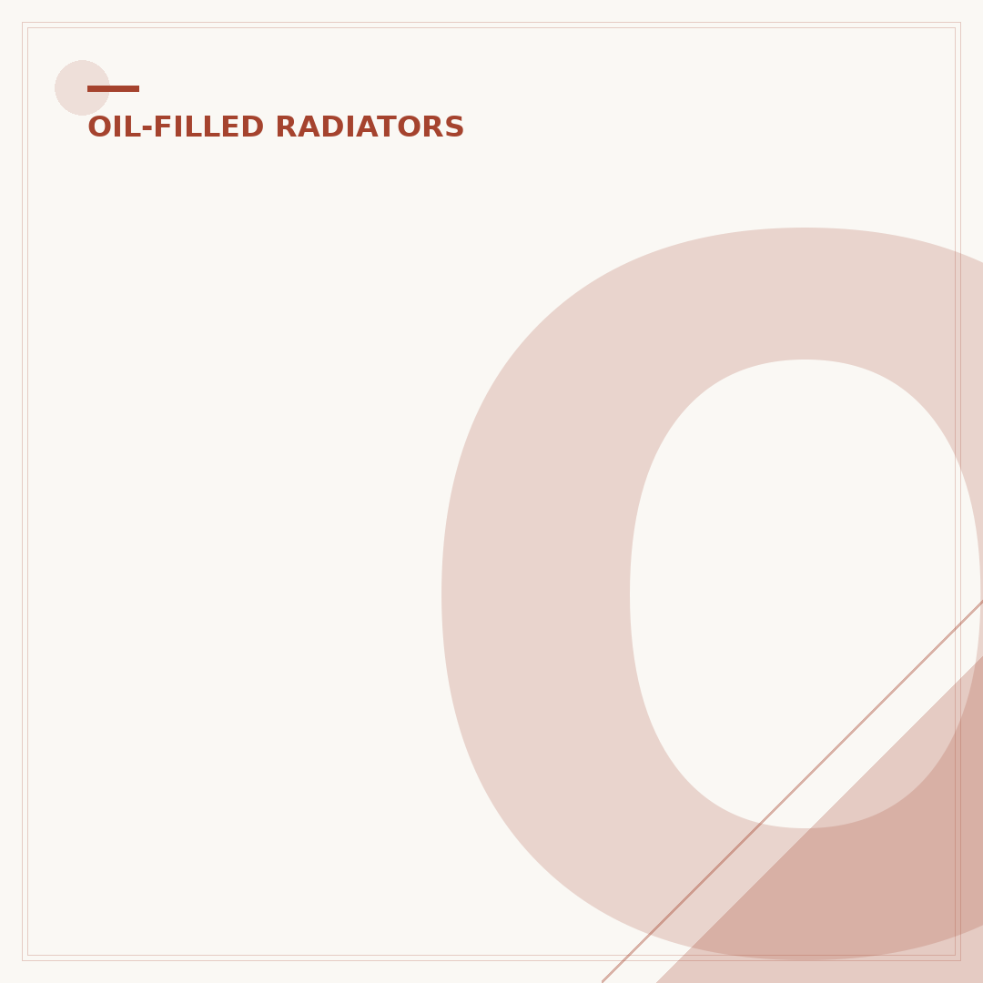Oil Filled Radiator Heater UK: Affordable Warmth