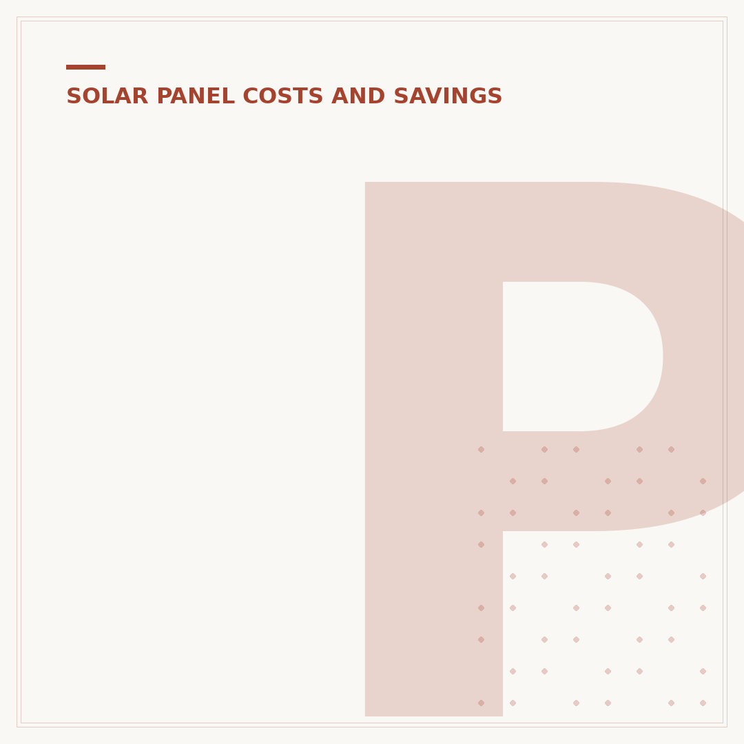 Plug-In Solar Panel Savings