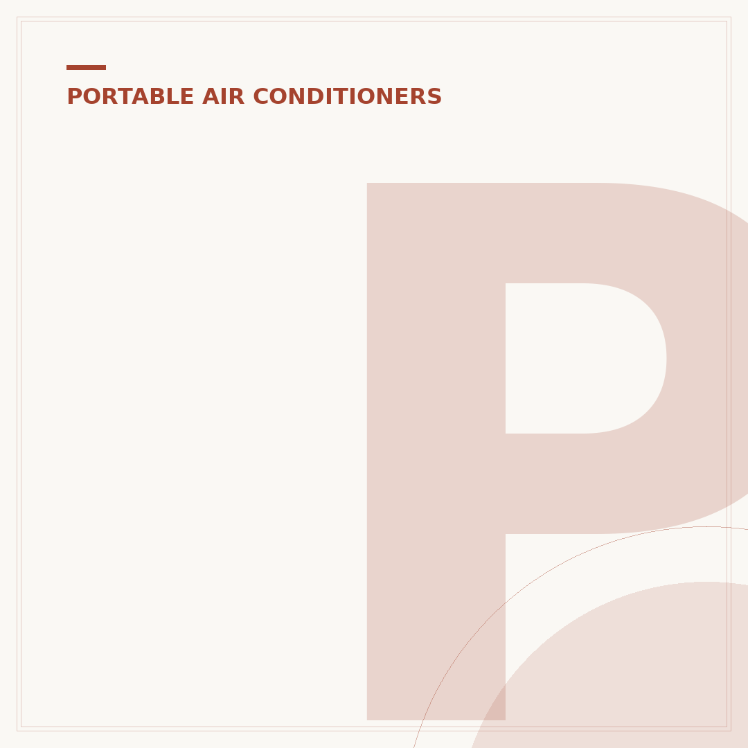 Portable Air Conditioners with Window Kits