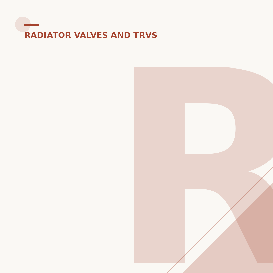 Radiator Valves