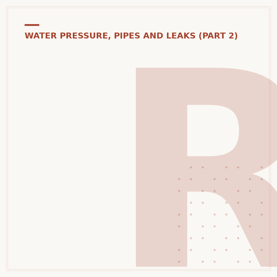 Report Burst Water Pipe: What To Do Next