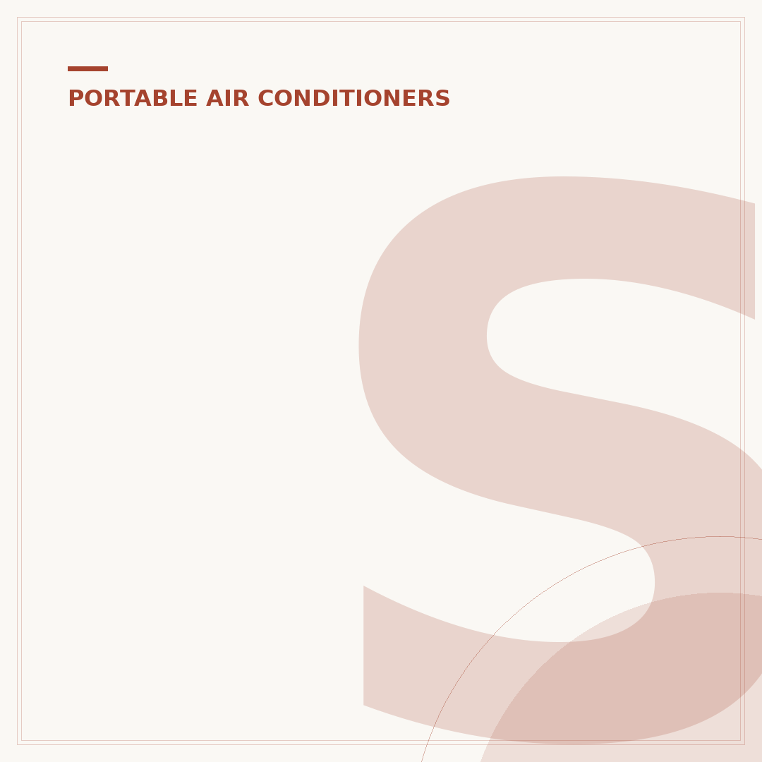 Small Portable Air Conditioning Unit