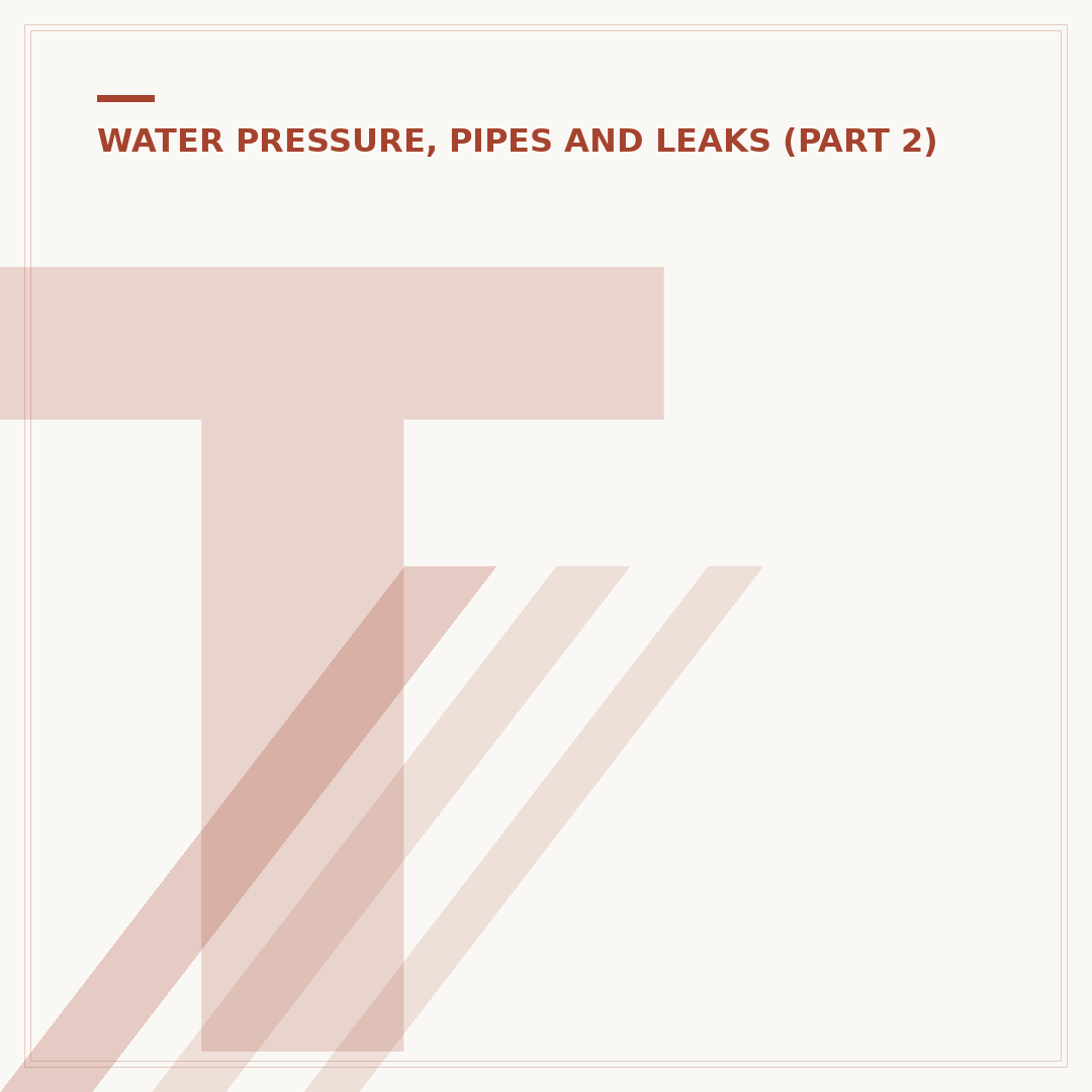 Types of Stopcock Valve for Home Water Control