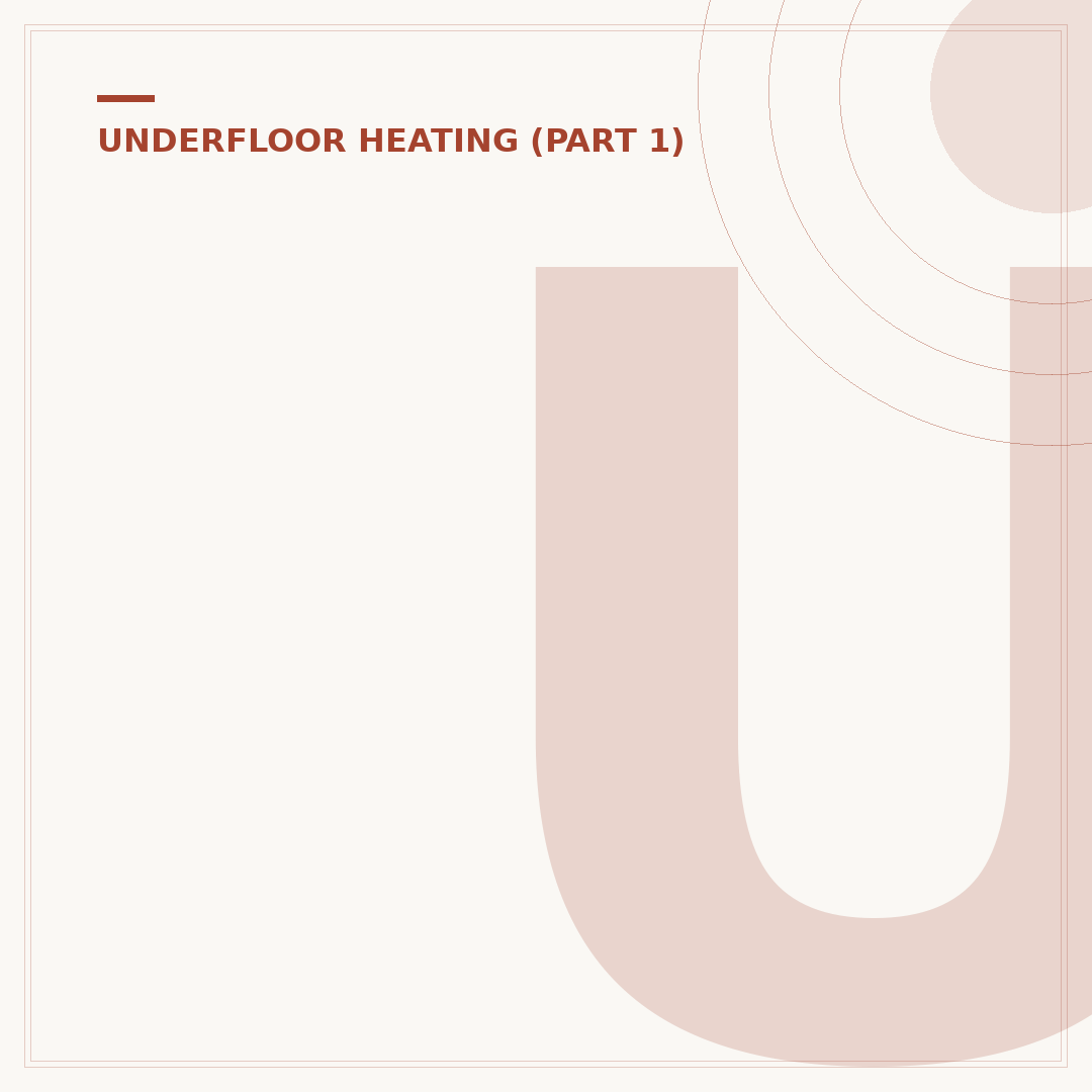 Underfloor Heating Diagram Explained