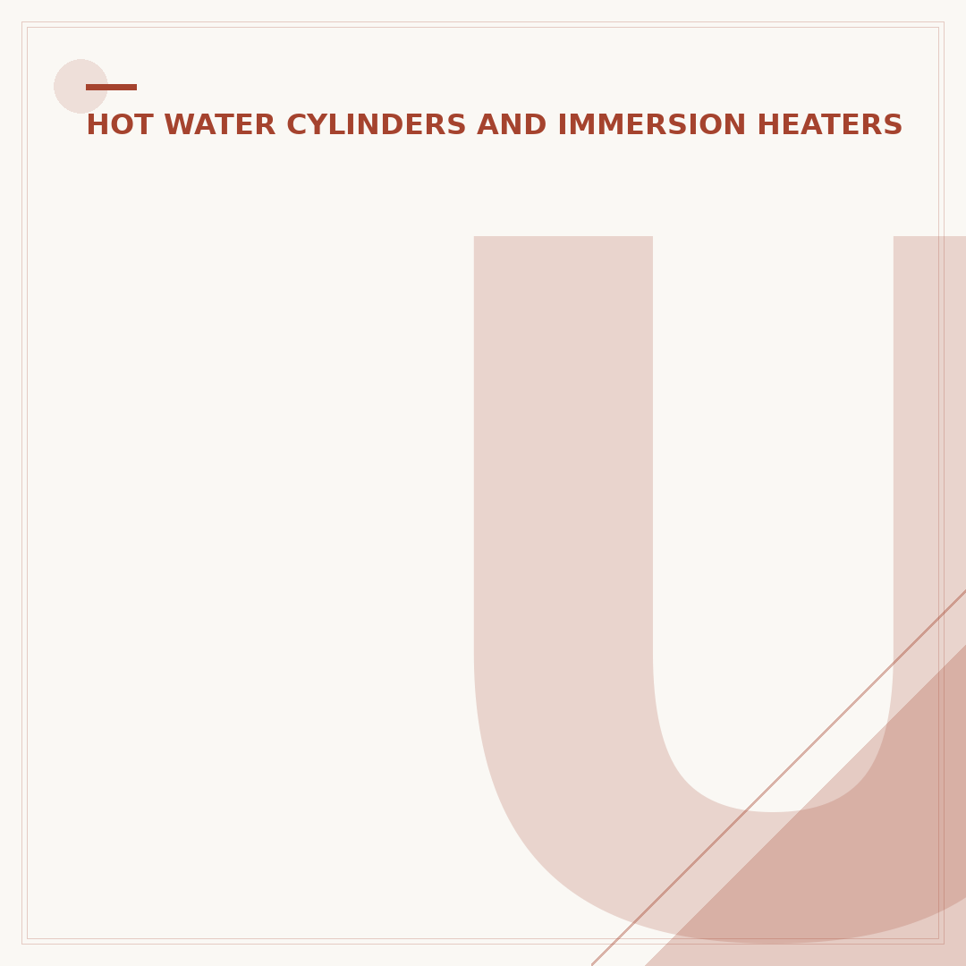 Unvented Hot Water Cylinder Explained: What You Need to Know